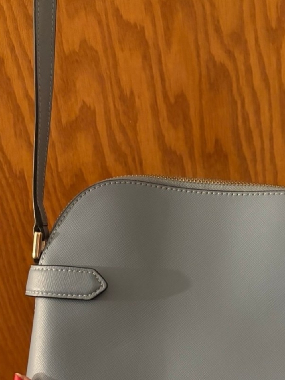 kate spade New York Powder Blue Saffiano Crossbody Bag - Picture 6 of 8